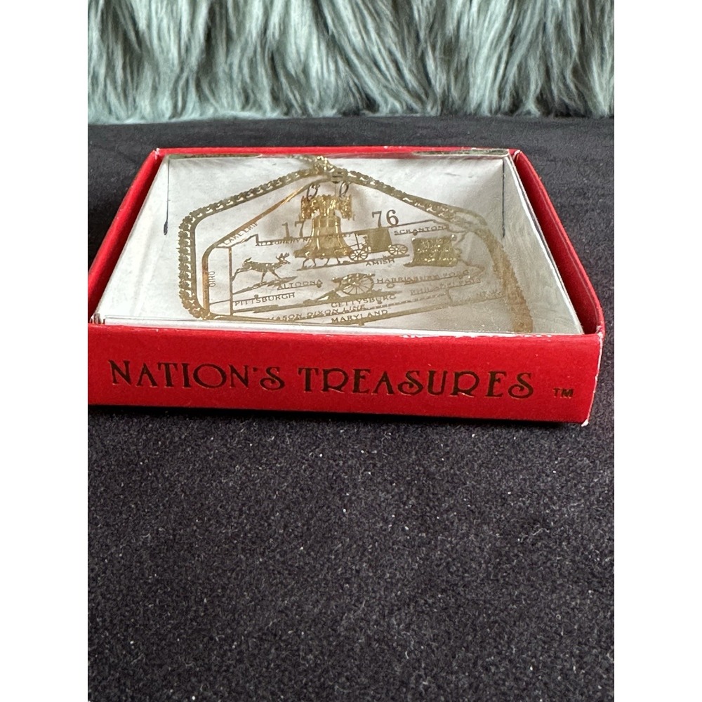 National Treasures‎ Pennsylvania State Ornament 1776 Keystone Amish Lake Erie… - Picture 6 of 6